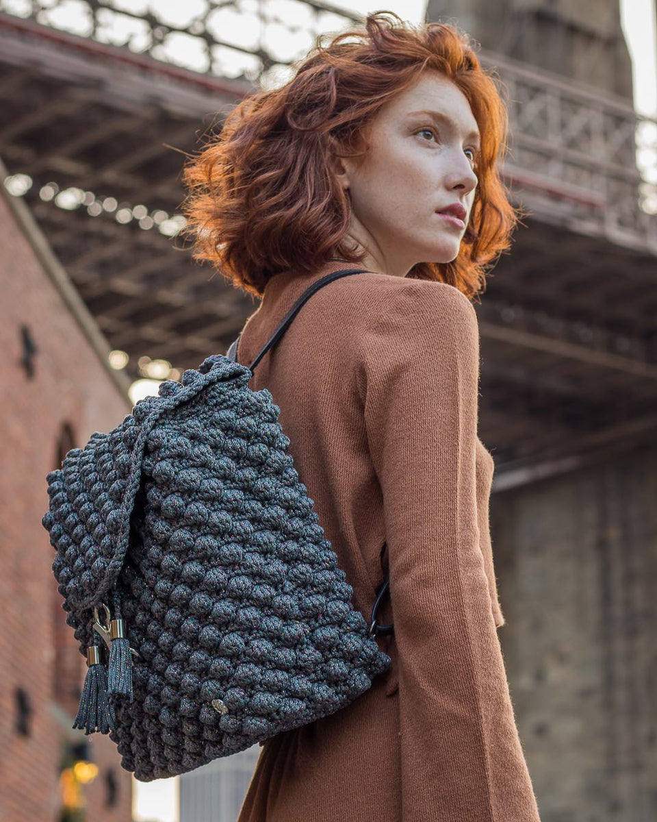 Zaino Uncinetto Kit Zaino Casual All'uncinetto