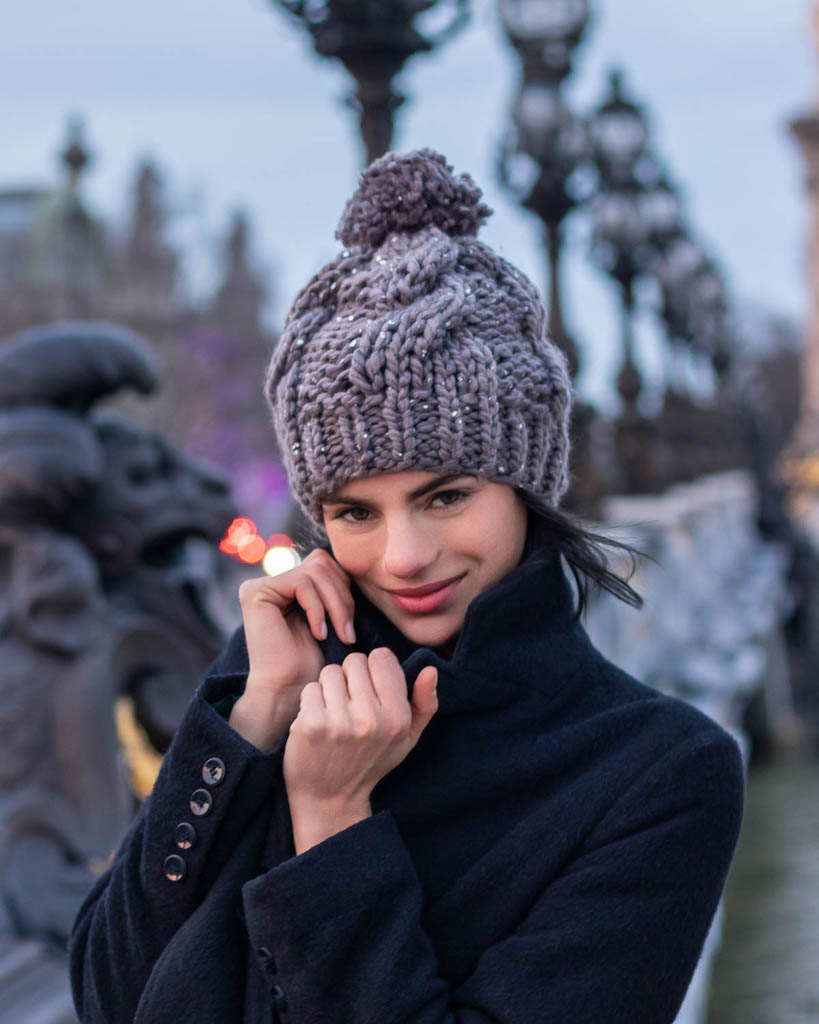 Cappello Trapper Grande Uomo Donna Inverno Slouchy Knit Cappelli - Foto 6