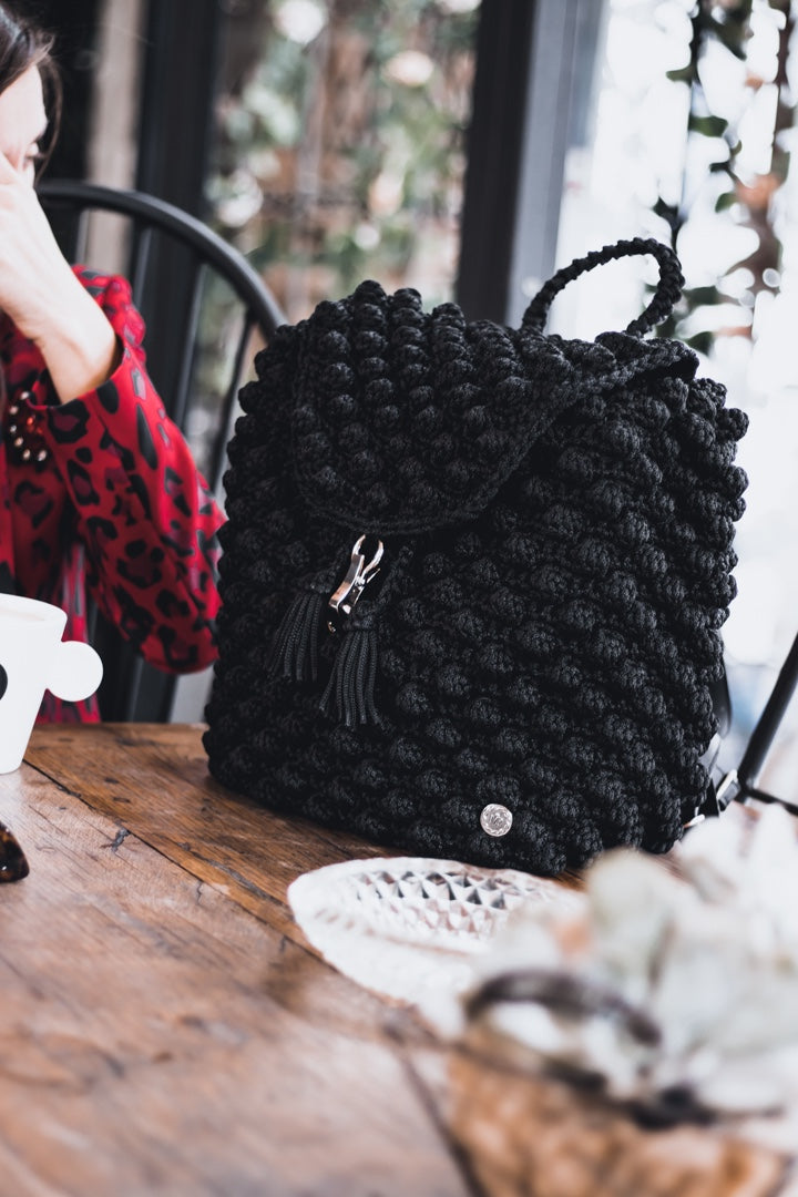 Bag Zainetti Uncinetto Kit Zaino Casual All'uncinetto